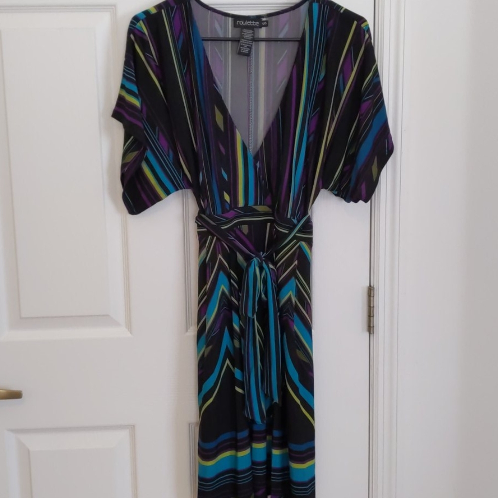 Roulette stripe dress